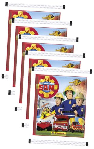 Panini Feuerwehrmann Sam 2 - Sammelsticker - 5 Tüten Sticker