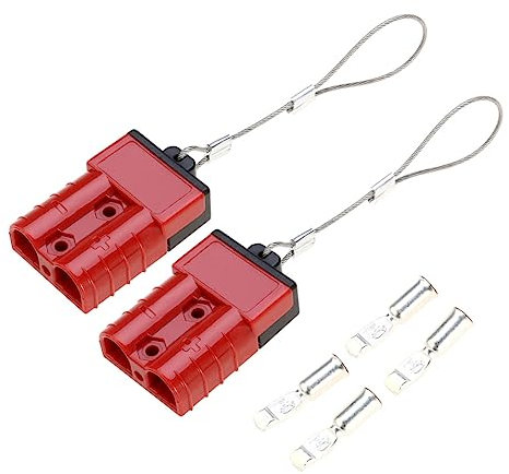 SUPVOX 50a Connecteur Rapide Batterie Pour Treuil Quad Vtt Kit De Connecteurs Avec Déconnexion Faisceau Câbles Dimensions Usage Basse Tension