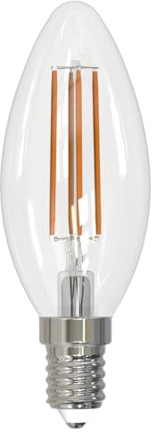 Müller-Licht Retro LED Kerze Filament E14, (40W) 470lm, warmweißes Licht (2700K)