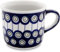 Bunzlauer keramik 400 ml Kaffeepott Teebecher Tasse Becher Ø 10,2 cm, H 8,6 cm (Dekor 8)