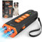 PetsVibe Anti Barking Device for Dogs Black- Effective Ultrasonic Bark Stopper & Dog Barking Deterrent 2-in-1 Handheld Ultrasonic, Dog Trainer for Indoor & Outdoor Use, For Small, Medium & Large Dogs