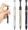 3 Pezzi Pinzetta per Gioielli Pinzette per Gemme con 4 Artigli Pinza per Piercing Pick-Up Pinze Diamante Grabber Catcher Strumento di Raccolta Porta Gioielli per Perle Gioielli Orologi Occhiali