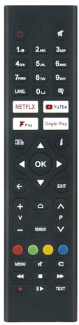 AULCMEET RC45191 30111987 Neue Ersatzfernbedienung passend für fit for Panasonic 4K 65 inch OLED Android TV TX-65MZ800B