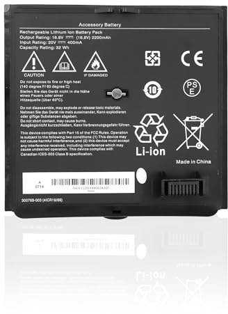 szyuya 300769-003 300769-001 Replacement Batteries pour Bose SoundDock SoundLink Air Mini I Bluetooth Speaker 300770-001 (16.8V 2200mAh)