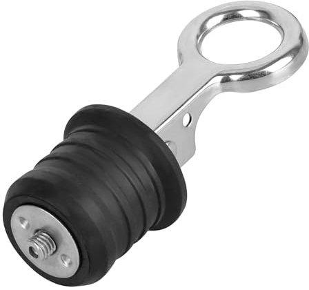 ‎CTDMJ® Lenzstopfen 32mm, Boote Ablassstopfen für Boote Marine Ablassschraube 304 Edelstahl Griff Marine Bootszubehör Boot Ablassschraube für Beiboot Kajak Kanu Marine Yacht Schnellboot