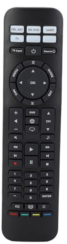 Ersatz Fernbedienung für 5 10 15 TV Soundbar Soundsystem, Alle Funktionen, Feinfühlige Steuerung, Bequemer Halt
