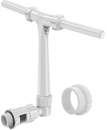 Youngwier Fuente de piscina para piscinas, fuente de agua para piscina, fuente de agua para piscina, fuente rociadora para jardín, función de rociador, decoración exterior