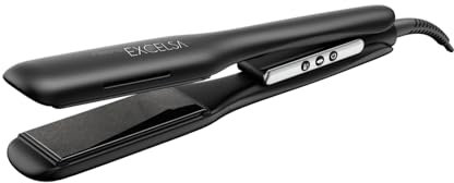 Retro Excelsa Genius Pro RUP-R962L Large | Plancha Ancha con IA Inteligencia Artificial - Plancha de Pelo Profesional con Tecnología IA | Ajusta la Temperatura Automáticamente según el Cabello