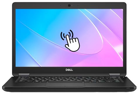 Dell Latitude 5490 Touchscreen Laptop, 14-inch FHD Notebook, Intel Core i5-8250U, 16GB RAM, 512GB SSD, US Keyboard, QWERTY, Win 10 Pro (renewed)