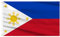 AhfuLife Philippinen Flagge 150 x 90 cm, 1 Stück Philippinische Fahne Leuchtenden Farben mit Messing-Ösen, Philippinen Deko Flagge für 2025 Fußball WM Olympische Nationaltag Straße Party Bar Deko