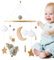 Beistellbett Mobile,Babybett Mobile Deko Zimmerdeko - Böhmisch Vielseitiges Mobile Für Und Mädchen 0-3 Jahre Zum Spielen Und Schlafen