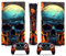 Per PS5 Pro Skin Disc Edition & Per PS5 Pro Skin Digital Edition Console Controller Vinyl Cover Skins Wraps Scratch Resistant Compatible 97001 Skins Wraps Regalo(Digital Edition)