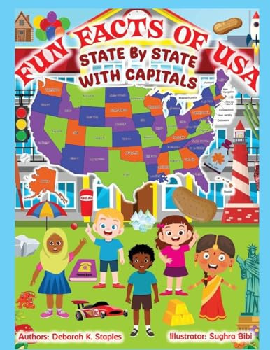 State Explorers: Fun Facts of USA State By State With Capitals: Fun Facts of USA State By State With Capitals