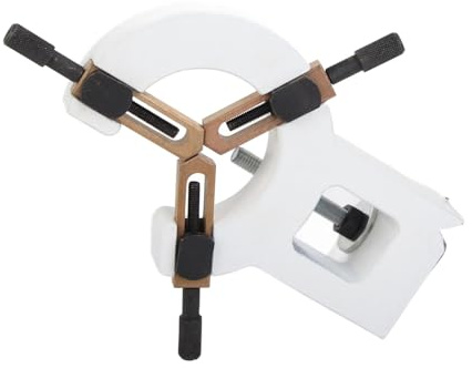 Keenso Mini-Drehmaschine-Lünette, Fester Drehmaschinen-Stabilisator aus Metall für WM-210 8 Zoll X 16 Zoll Drehmaschinen-Mittelrahmen mit Hoher Verschleißfestigkeit