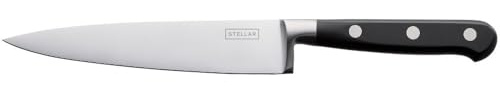 Stellar Classic 15cm / 6 Carving or Filleting Knife, Stainless Steel Razor Sharp Blade, Full Tang Riveted Handle, Dishwasher Safe