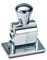 Wedo 876 Stema Datumstempel (mit Text Eingegangen (4 Felder) Abdruckgröße 3 x 5 cm, verchromtes Metallgehäuse)