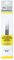 Winsor & Newton Foundation Pinceaux Acrylique Synthétique Blanc X3 Manche Court Rond 1/3/5