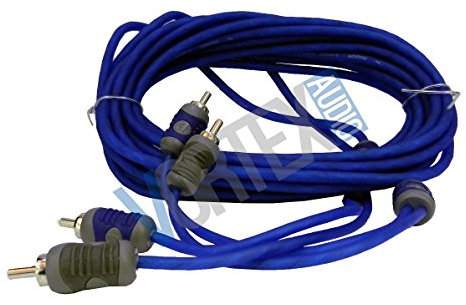KICKER 46KI26 K-Series 2-Channel RCA Interconnect, 6.0 Meter