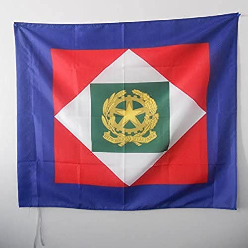 AZ FLAG Bandera del Presidente DE LA REPÚBLICA Italiana 90x90cm para Palo - Bandera Ejercito DE Francia 90 x 90 cm