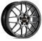 BBS RGR Schwarzes Rad mit Lackierung (18 x 8,5 Zoll / 5 x 100 mm, 35 mm versetzt)
