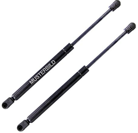 BESTPRICE 2x Gasfeder Heckklappe 545 N Gasdruckfeder Dämpfer Kofferraum Kompatibel mit TOYOTA COROLLA Verso (ZER_, ZZE12_, R1_)