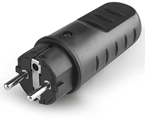 Scame quick - Spina serie 2 poli+terra 16a 250v schuko gomma