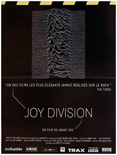 Joy Division Filmposter Ian Curtis Anton Corbijn (53 x 40 cm, gefaltet)