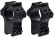 FOCUHUNTER High Profile 1 Zoll Ring 30 mm/25,4 mm Ring Picatinny Weaver Rail 11 mm für Outdoor Sport 2 Kit Aluminiumlegierung Craft