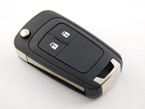 Automobile Locksmith 2 Button Remote Key Case Shell for Vauxhall Opel 2 button remote flip key