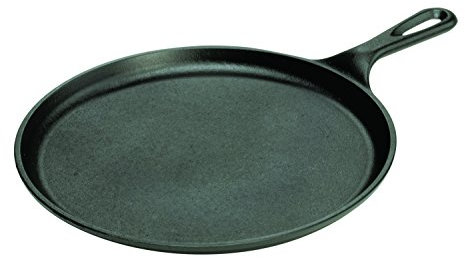 Lodge Gussgrill, rund, 26,7 cm, zweisprachig, schwarz (L9OG3INT)