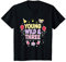 Kinder Young Wild And Three Für Die 3. Geburtstagskind Party T-Shirt