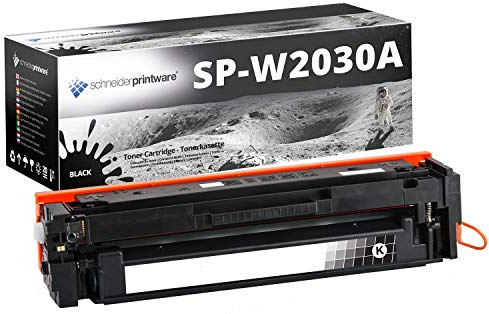 schneiderprintware [Mit Original-Chip | wiederverwendet] Toner kompatibel für 415X 415A W2030A schwarz für HP Color LaserJet Pro MFP M454 DN dw M479 dw fdn fdw fnw | Keine UPDATEPROBLEME|