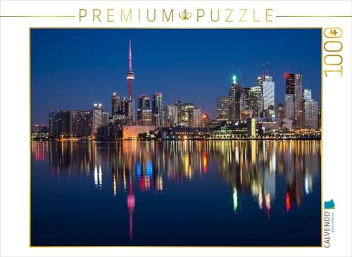 CALVENDO Puzzle Skyline von Toronto | 1000 Teile Lege-Größe 64 x 48 cm Foto-Puzzle für glückliche Stunden