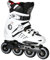 Nils Extreme Inliner für Herren und Damen - Inline Skates - ABEC9 Kugellager - Inliner Erwachsene - 85A Rollen - Rollerskates 35 - Weiß und Schwarz - NA20001