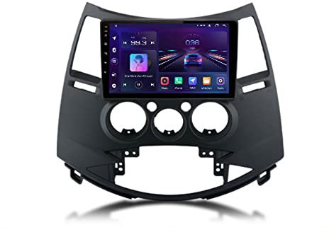 Android 10 Autoradio Stereo Kompatibel für Mitsubishi Grandis 1 2003-2011 Car Radio 9 Zoll 1080P Touchscreen Freisprecheinrichtung Doppel Din mit Bildschirm RüCkfahrkamera (Color : V1 1+16G)