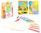Sabbiarelli Sand-it For Fun - Bag Dino Dinosaurier - Mini Kreativ Bastelset: male mit Sand die Dinosaurier, 12 farben, Sandbilder für Kinder ab 5+, Kleine Geschenkidee