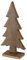 BOLTZE Deko-Aufsteller Narvik I H 20cm I Deko-Tanne aus Holz I Weihnachtsbaum I Weihnachts-Deko Tannenbaum I Wohnzimmer, Esstisch I Advents-Dekoration zum Hinstellen I Christmas X-Mas