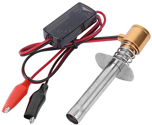 RiToEasysports RC Auto Ignitor, RC Modell Benzin Auto Automatische Zünd Starter Zubehör Fit für HSP 94122 94188 Auto Gold