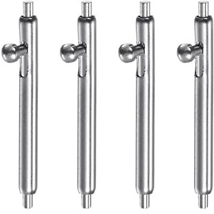 sourcing map Schnellverschluss-Federstegbreite aus Edelstahl für Uhrenarmbänder, 15 mm