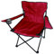 Anglersessel Campingstuhl Faltstuhl Anglerstuhl Regiestuhl mit Getränkehalter und Tasche, Farben Anglerstühle:Rot