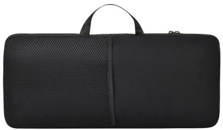 AF-WAN Tragbare stoßfeste Wasser und staubdichte Neopren Tasche für Tastatur und Maus, perfekt für Logitech MK540 Advanced Kabellose Tastatur und Maus Combo