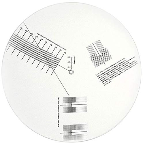 YEHEI Anti-Rutschen LP Vinyl Record Pickup Kalibrier Platte Distanz Messer Messer Einstell Werkzeug Lineal für Platten Spieler