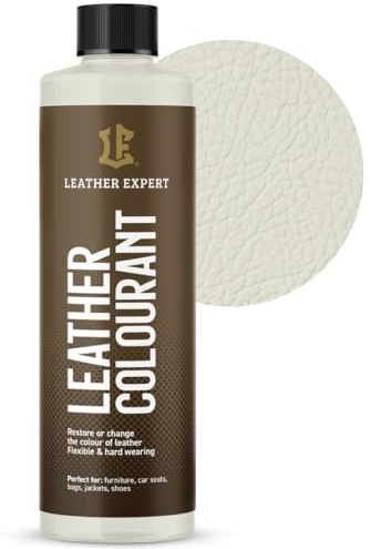 Leather Expert Peinture Cuir très couvrante à Base d’Eau – sans Alcool, pour Cuir Naturel et écologique – Ne Fissure Pas, ne s’écaille Pas – Idéale pour Tous Accessoires – Large Choix de Couleurs