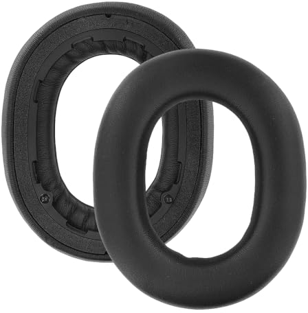 TENNMAK Ersatz-Ohrpolster für Teufel Real Blue Pro Kopfhörer-Ohrpolster, Schwarz