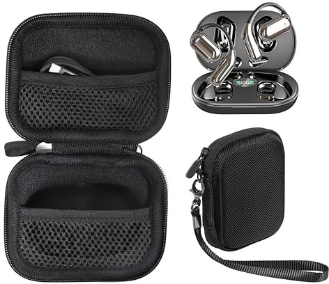 CaseSack Case for EUQQ Open Ear Bluetooth 5.4 Headphones (Black)