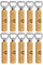 10Pezzi Apribottiglie in legno personalizzato, regalo per il testimone di nozze, regalo inciso per il padre, il nonno, il barista, motivi e testo personalizzati.Maniglia in legno.