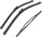 xytdatc 3Pcs Scheibenwischer für Opel Meriva A 2003 2004 2005-2010 24 + 24 + 16, Auto Scheibenwischer Vorne Und Hinten Wischerblätter Set Teile Ersatzwischblätter