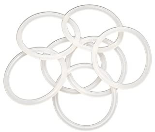 DQZRTUECA Nitrilkautschuk Dichtungsring Dichtung Lippe， Drahtdurchmesser 3,1 mm/3,5 mm Außendurchmesser 10 mm – 78 mm O-Ring aus Silikonkautschuk, Dichtlippe(OD 53mm (10Pcs))