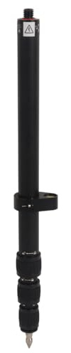 Mountlaser Canne télescopique pour GPS Rover de 1,5 m, mât GPS en aluminium | Pour l'arpentage et l'ingénierie, l'arpentage et les poteaux de mesure