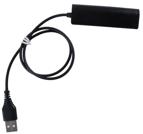 Gutol USB-Stecker Computer PC Laptop auf RJ9-Buchse Adapterkabel für Headset Zuverlässige Verbindung für Telefon, Kopfhörer und Audiogeräte